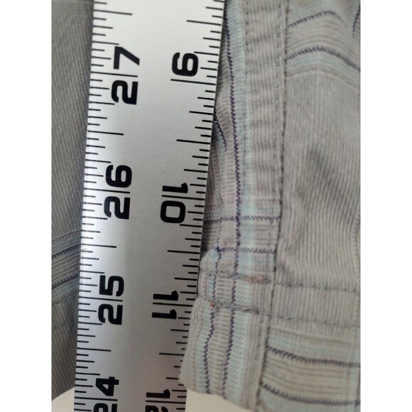 Lululemon Mens Golf Shorts Plaid Gray Asian Accent Size 30 Altered from 34 to 30 - Picture 13 of 16